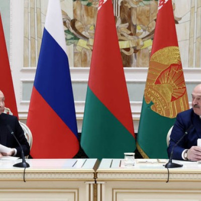 Belarus blames the US for Iranian president's death.