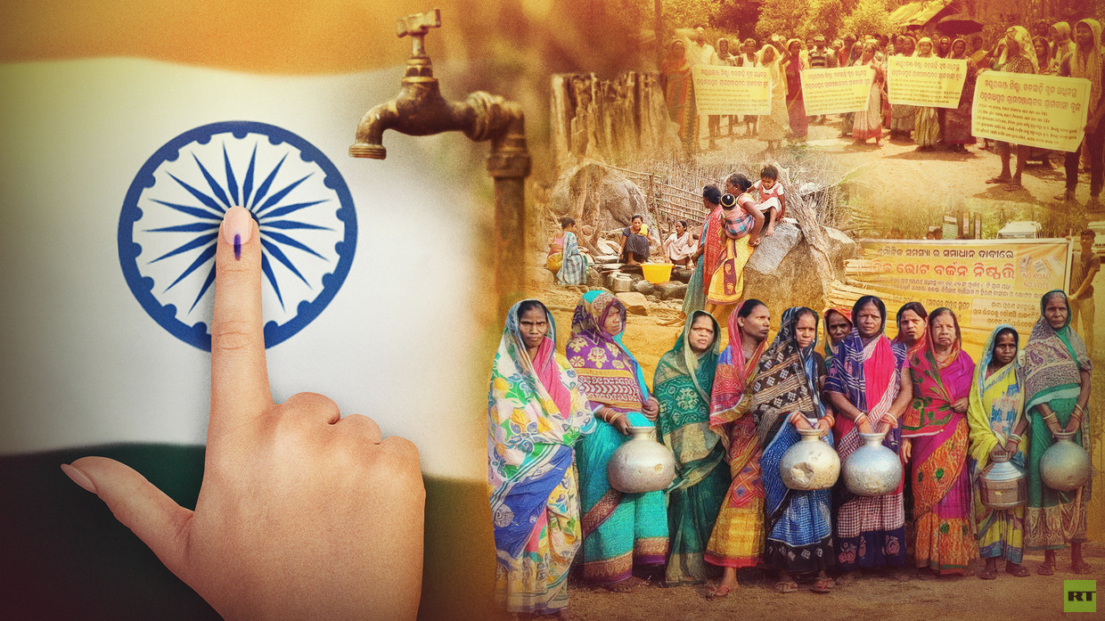 Villagers without water boycott elections, benefiting BJP