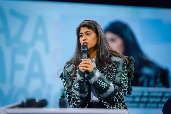 Palestine is a European issue": European Parliament candidate Rima Hassan