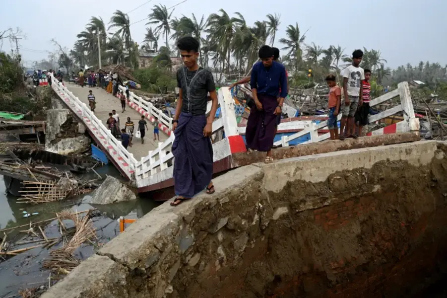 Cyclone Mocha caused devastation in Myanmar’s western Rakhine state [File: Sai Aung Main/AFP]