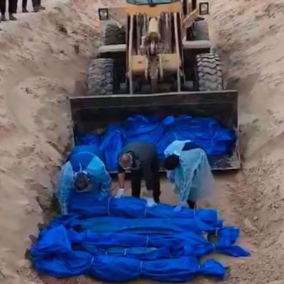 اسرائیل نے غزہ میں 1100 قبریں کھود کر فلسطینیوں کی لاشیں چوری کیں۔