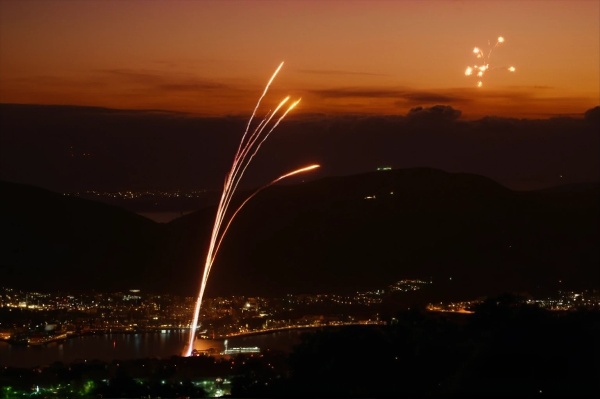 Escalating Tensions: Israel Strikes Southern Lebanon as Hezbollah Responds with Rocket Barrage